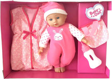 Load image into Gallery viewer, 13 Inch Vinyl Reborn Baby Doll With Sleep Bag &amp; Accessories