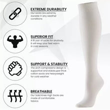 Load image into Gallery viewer, 6 Pair Girls Knee High Socks UK 4-6 from HiFEN® - Just $9.99! Shop now at HiFEN