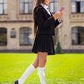 white-ribbon-socks