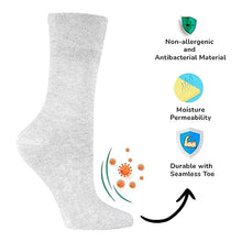 Load image into Gallery viewer, 3_pair_multipack-ladies_diabetic_socks_for_women-compression_socks-white_socks_for_ladies-cotton_socks-sports_socks-HiFEN_UK