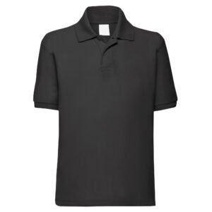 HiFEN® Kids Girls Boys Collared Neck Short Sleeve Polo Shirts Children School P.E Uniform Summer T-Shirts Age 3-15 Years