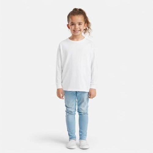 HiFEN® Kids Plain Basic Long Sleeve T-Shirt