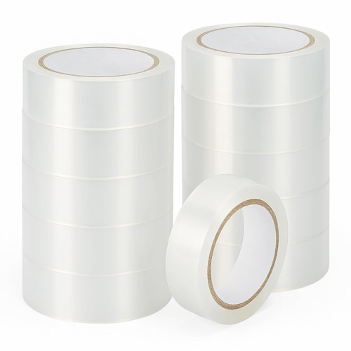 HiFEN® 8 Pack Clear Adhesive Tape 24mm x 25m