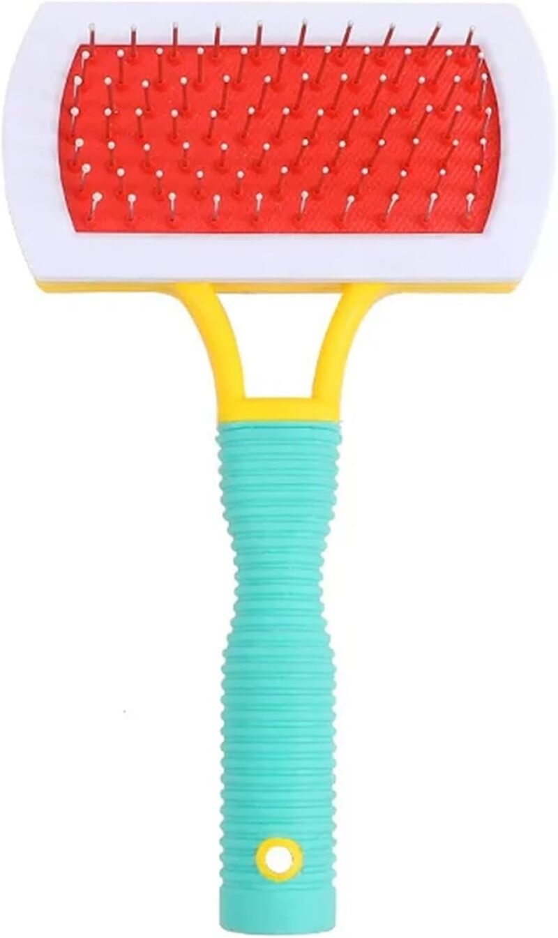 HiFEN® Double Sided Dog Brush – 2 in 1 Pet Grooming Brush