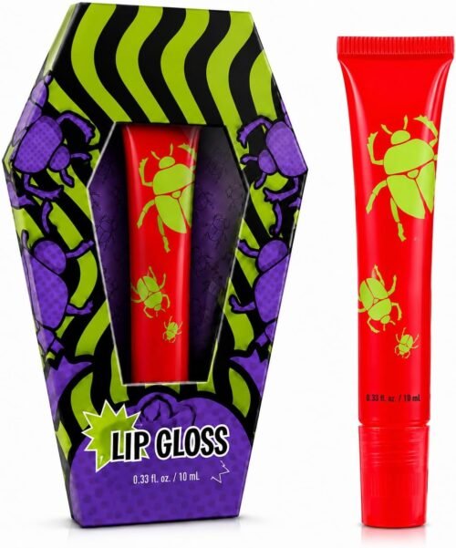 HiFEN® Halloween Beetle Lip Gloss 10ml – Pomegranate Cloud