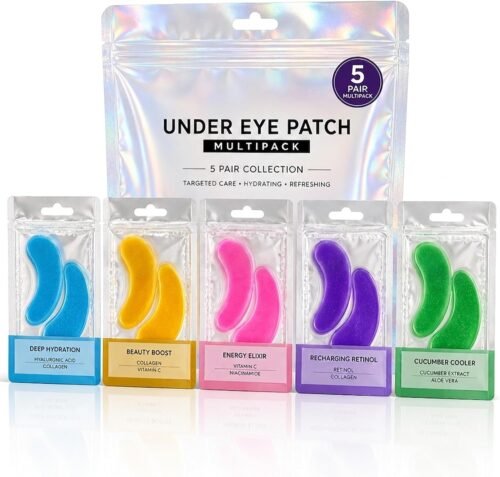 HiFEN® Collagen Under Eye Masks – 10 Pcs (5 Pairs)