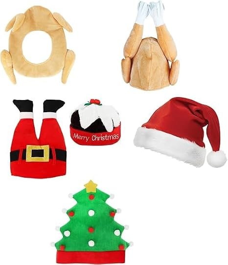 Novelty Christmas Hats Adults and Kids