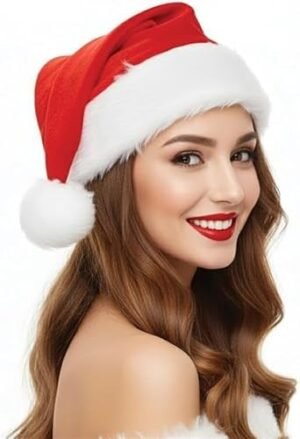 Classic unisex christmas santa hat
