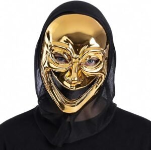 Sequin Skull Mask