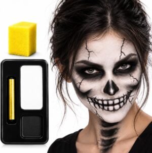 Make-Up Skeleton Kit Black & White