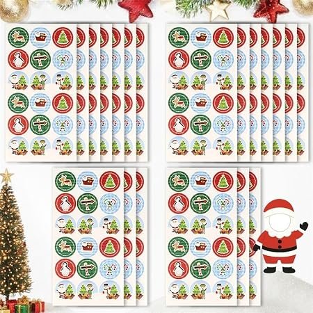360pcs Christmas Stickers