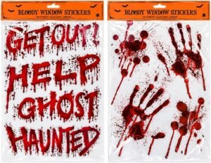 Halloween Bloody Window Stickers